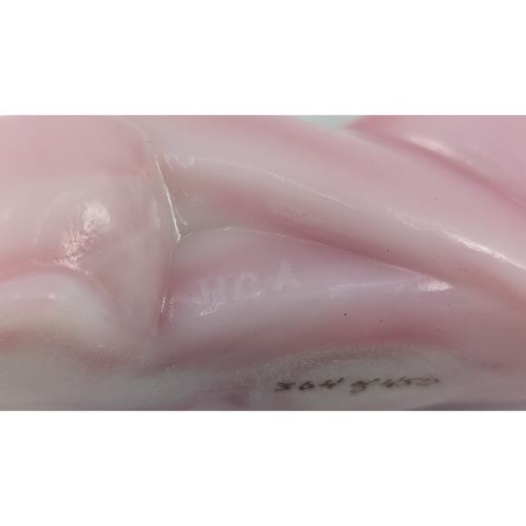 Heisey by Fenton Pink Rosalene Glass Panther Tiger Figurine Limited Edition #364 - Picture 10 of 10